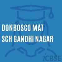 Donbosco Mat Sch Gandhi Nagar Senior Secondary School Logo