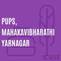 Pups, Mahakavibharathiyarnagar Primary School Logo