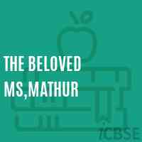 The Beloved Ms,Mathur Secondary School Logo