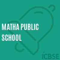 Matha Public School Logo