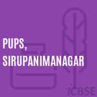 PUPS, Sirupanimanagar Primary School Logo