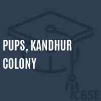 PUPS, Kandhur Colony Primary School Logo