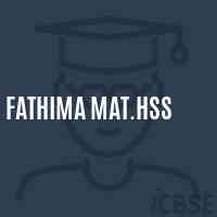 Fathima Mat.Hss Senior Secondary School Logo