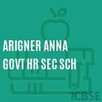 Arigner Anna Govt Hr Sec Sch High School Logo