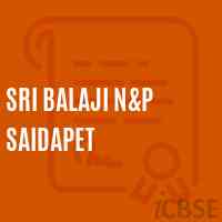 Sri Balaji N&p Saidapet Primary School Logo