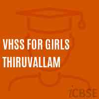 Vhss For Girls Thiruvallam High School Logo