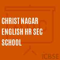 Christ Nagar English Hr Sec School Logo