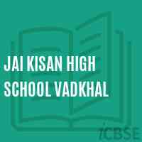 Jai Kisan High School Vadkhal Logo