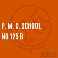 P. M. C. School No 125 B Logo