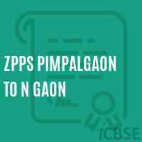 Zpps Pimpalgaon To N Gaon Middle School Logo