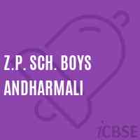 Z.P. Sch. Boys andharmali Primary School Logo