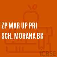 Zp Mar Up Pri Sch, Mohana Bk Middle School Logo