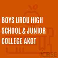 Boys Urdu High School & Junior College Akot Logo