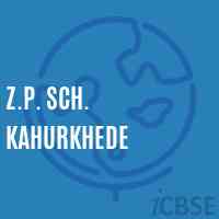 Z.P. Sch. Kahurkhede Middle School Logo