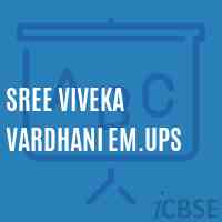 Sree Viveka Vardhani Em.Ups Middle School Logo
