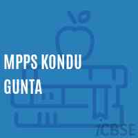 Mpps Kondu Gunta Primary School Logo
