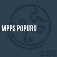 Mpps Popuru Primary School Logo