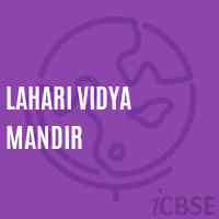 Lahari Vidya Mandir Secondary School Logo