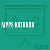 Mpps Kothuru Primary School Logo