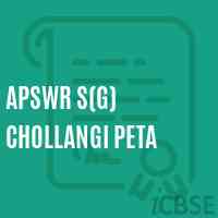 Apswr S(G) Chollangi Peta Secondary School Logo