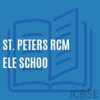 St. PETERS RCM ELE SCHOO Primary School Logo