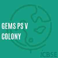 Gems Ps V Colony Primary School Logo