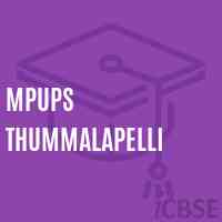 Mpups Thummalapelli Middle School Logo
