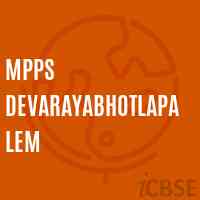 Mpps Devarayabhotlapalem Primary School Logo