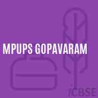 Mpups Gopavaram Middle School Logo