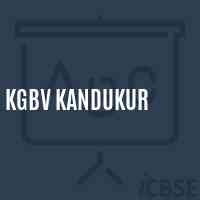 Kgbv Kandukur Secondary School Logo