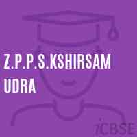 Z.P.P.S.Kshirsamudra Primary School Logo