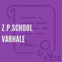 Z.P.School Varhale Logo