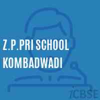Z.P.Pri School Kombadwadi Logo