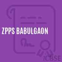Zpps Babulgaon Middle School Logo
