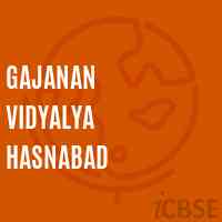 Gajanan Vidyalya Hasnabad High School Logo