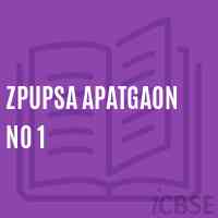 Zpupsa Apatgaon No 1 Middle School Logo