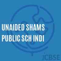 Unaided Shams Public Sch Indi Middle School Logo