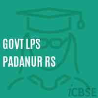 Govt Lps Padanur Rs Primary School Logo