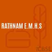 Rathnam E.M.H.S Secondary School Logo