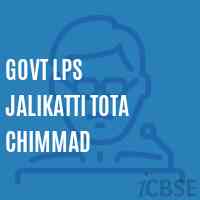 Govt Lps Jalikatti Tota Chimmad Primary School Logo