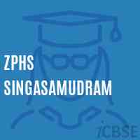 Zphs Singasamudram Secondary School Logo
