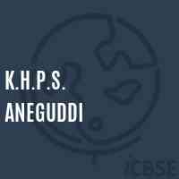 K.H.P.S. Aneguddi Middle School Logo