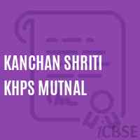 Kanchan Shriti Khps Mutnal Middle School Logo