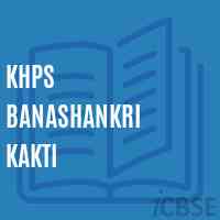 Khps Banashankri Kakti Middle School Logo