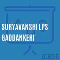 Suryavanshi Lps Gaddankeri Primary School Logo