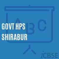 Govt Hps Shirabur Primary School Logo