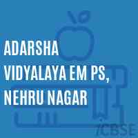 Adarsha Vidyalaya Em Ps, Nehru Nagar Primary School Logo