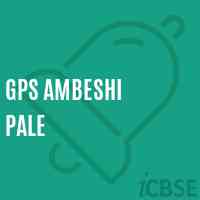 Gps Ambeshi Pale Primary School Logo
