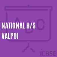 National H/s Valpoi School Logo