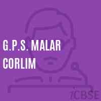 G.P.S. Malar Corlim Primary School Logo